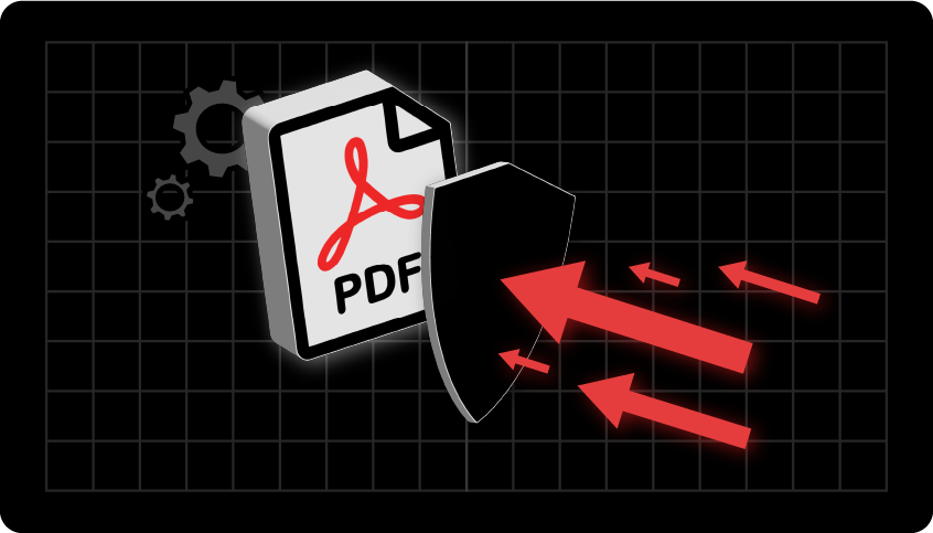 password protect PDF files