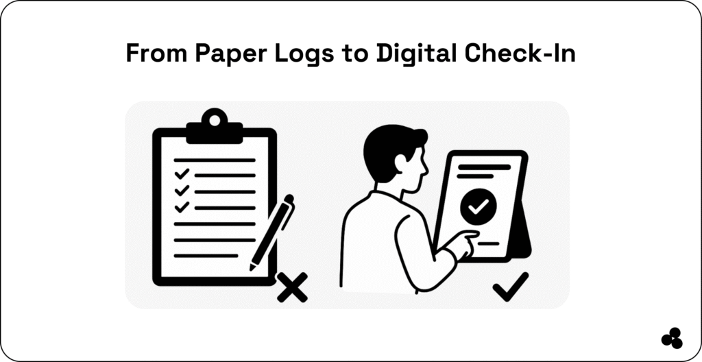 simplify visitor check-ins with digital check-ins