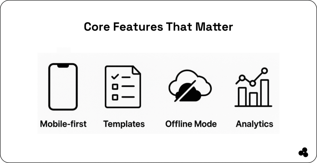 core features of safety inspection software